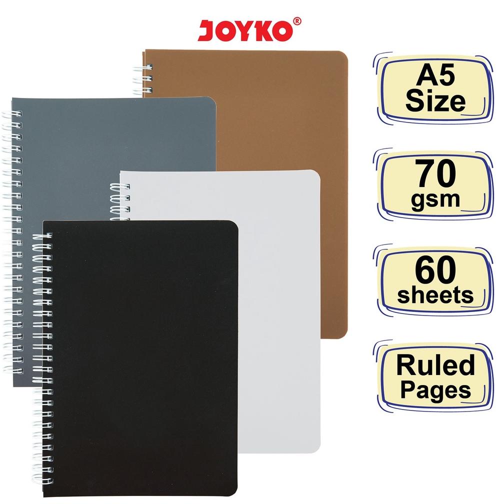 

New Ready Ruled Notebook Diary Agenda Buku Catatan Bergaris Joyko NB-690