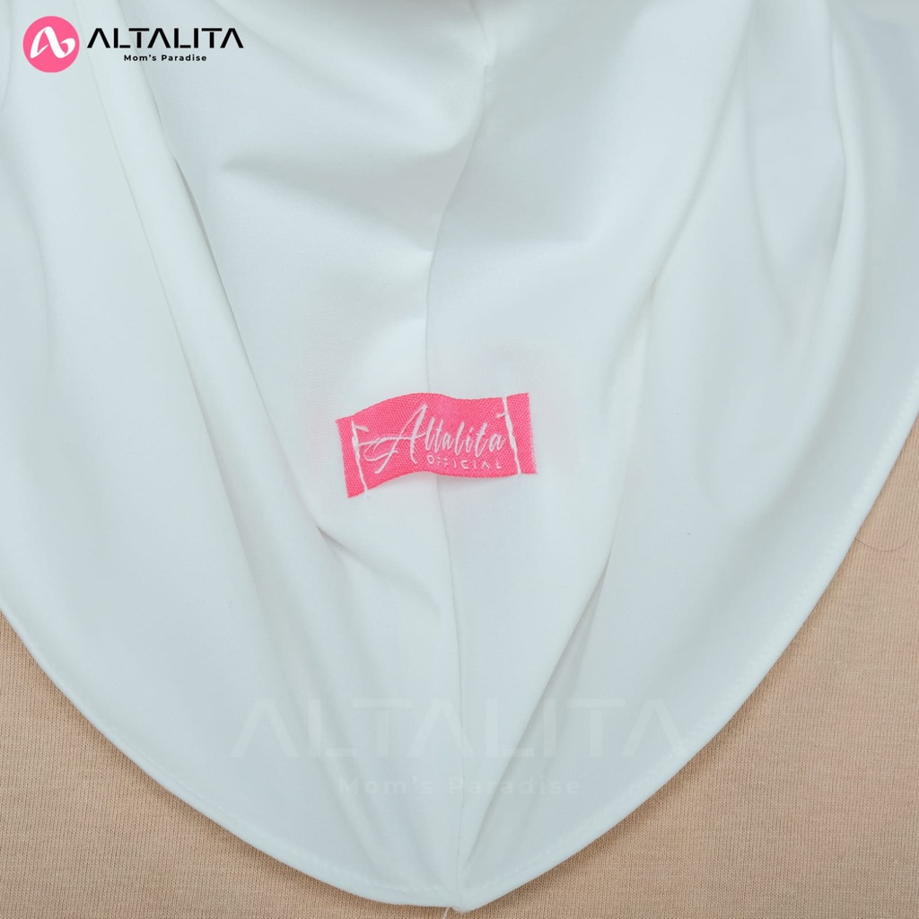 Altalita - Kerudung Sport Nadira pet Jilbab Bergo Instan Ukuran S pet Tebal Bahan Jersey Polos Premium Cocok Untuk Olahraga Volly Futsal Senam dan Sehari-Hari