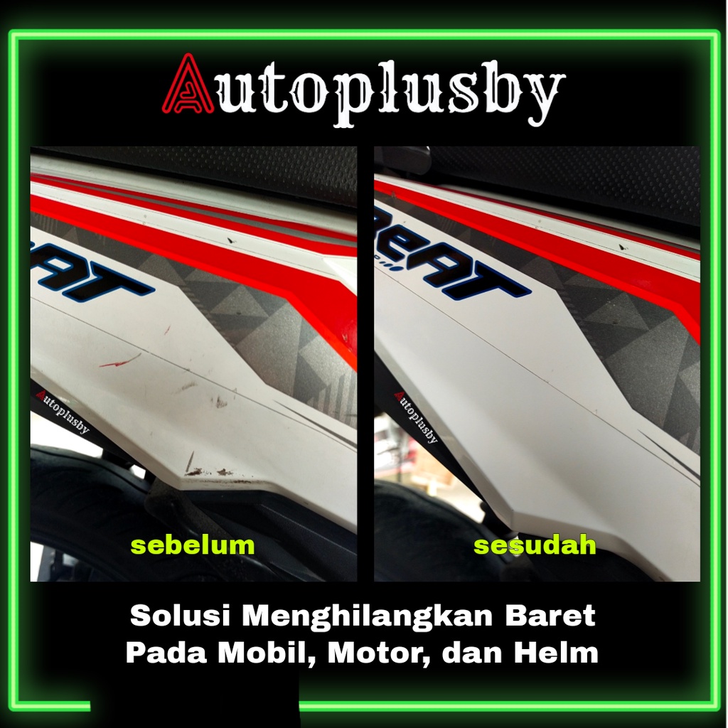 Penghilang Baret Body Mobil Motor Rubbing Coumpound polish Anti Jamur Goresan Helm Autoplusby