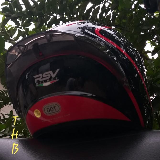 Rsv Ffzero Red Line Spoiler Gpr Smoke Visor Flat Smoke