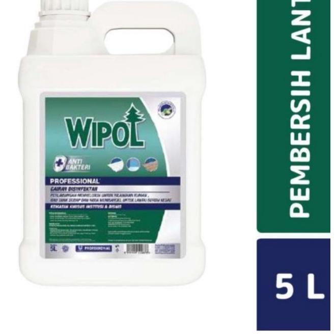 ➲ WIPOL Karbol Profesional Cemara 5L Pembersih Lantai ℮