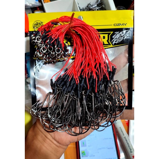 WORM HOOK + ASIS KEVLAR 250 Lbs.