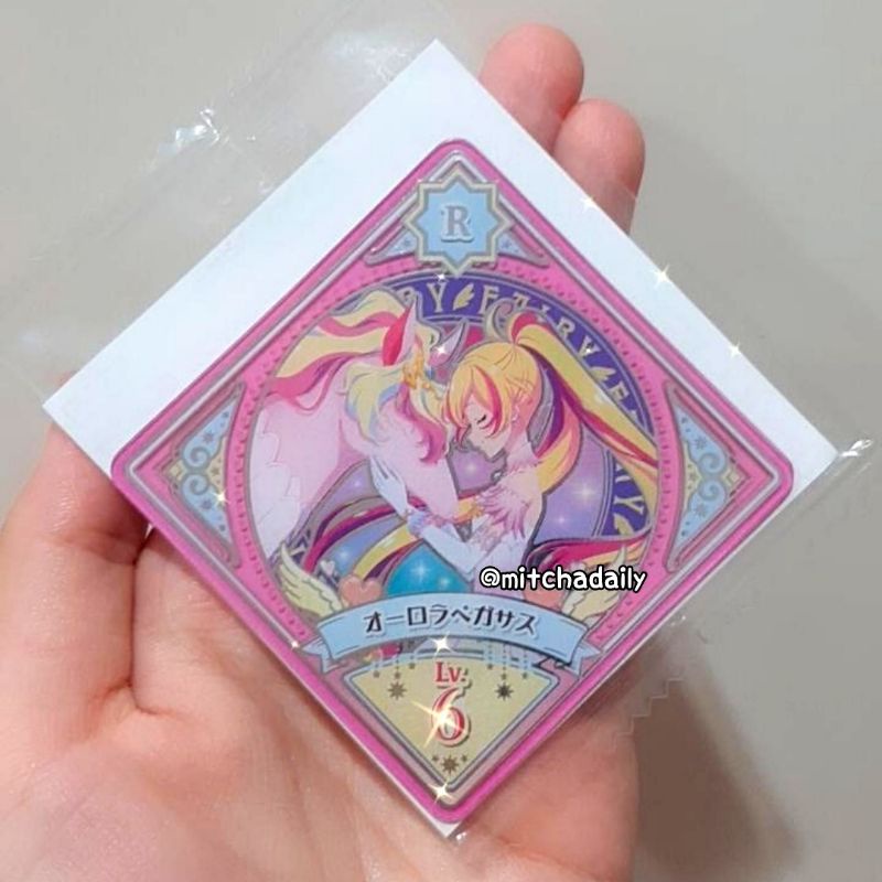 [SEALED] Aikatsu Planet Swing Rare Promotion Aurora Pegasus Hana Fairy
