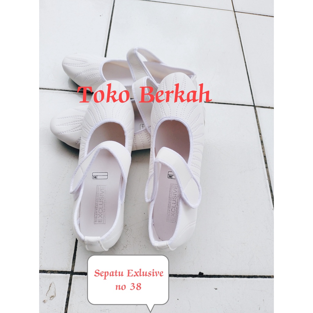 Sepatu wanita haji dan umroh merek Exclusive 100% original