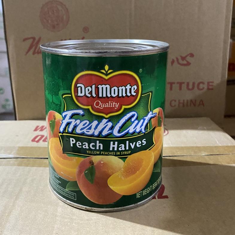 

۞ Delmonte Peach Halves 825 gr ☁