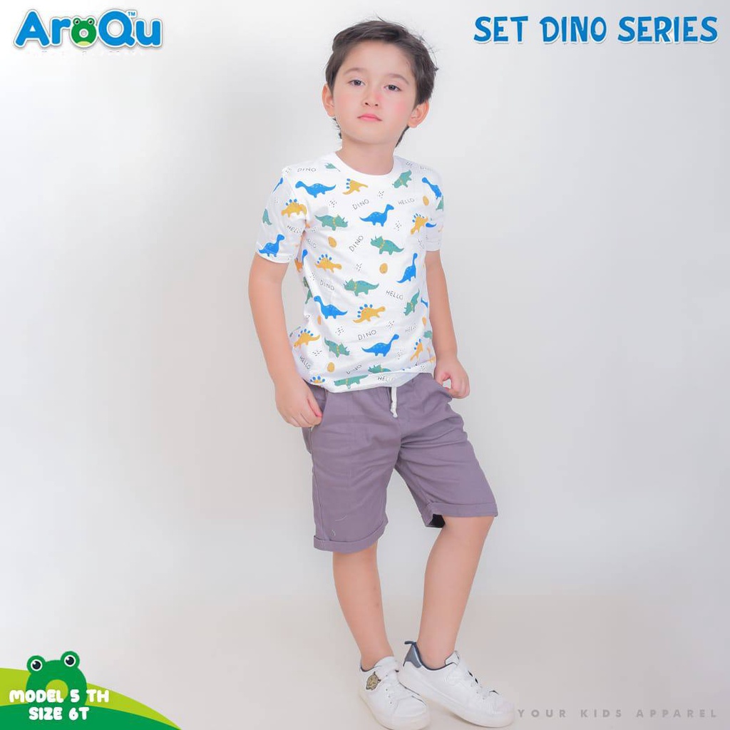 Setelan anak Set dino Fullprint by Aroqu