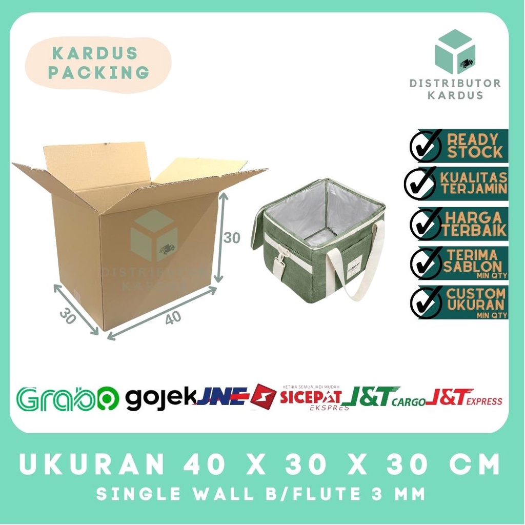 

Kardus Box Karton Packing 40x30x30 MURAH