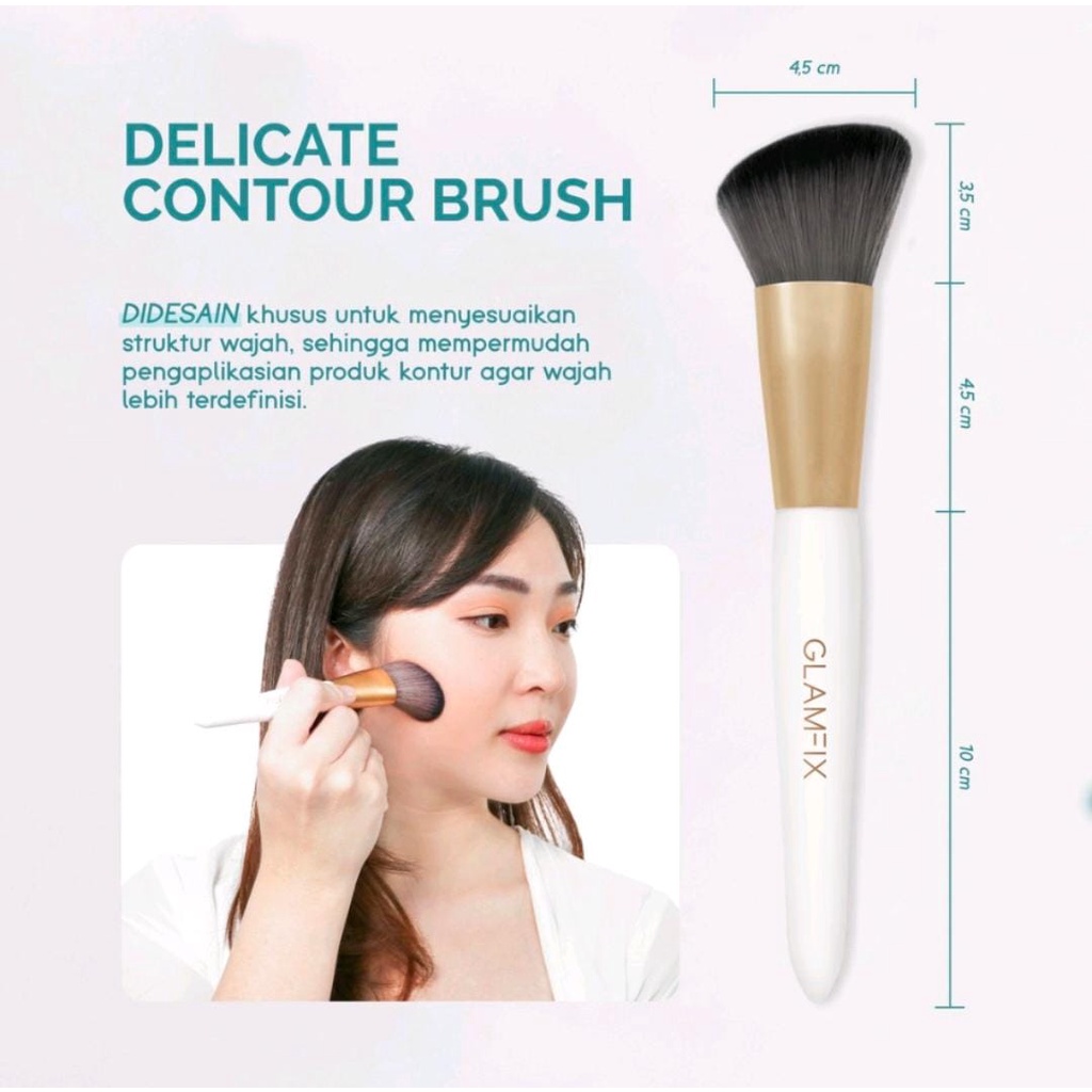 GLAMFIX DELICATE CONTOUR BRUSH