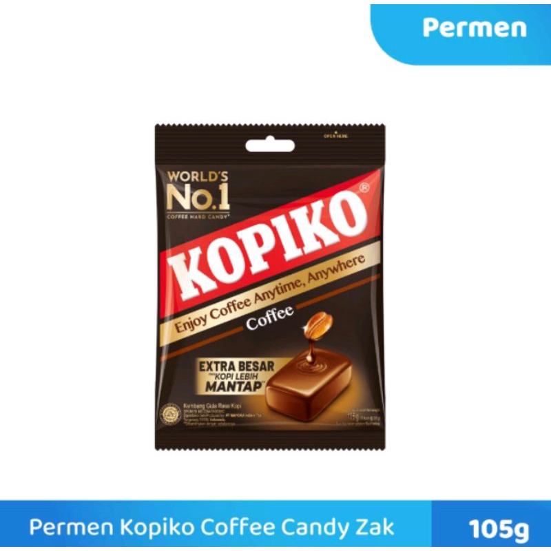 Permen Kopi KOPIKO COFFE CAPPUCINO CANDY Zak