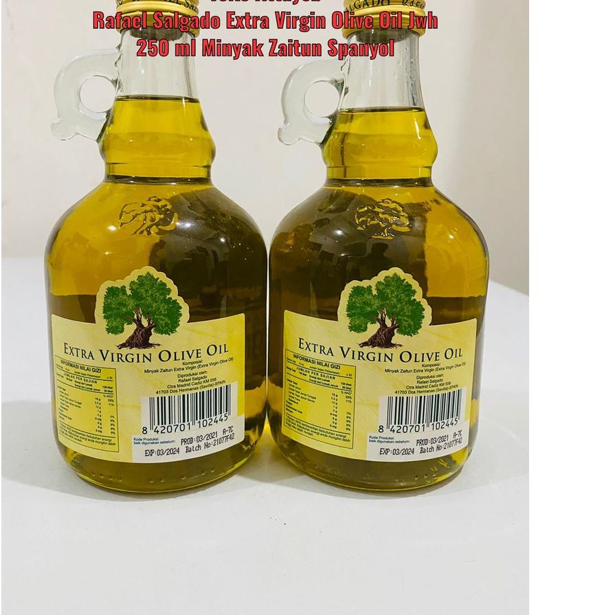 

➽ Minyak Zaitun Rafael Salgado 250ml Extra Virgin Olive Oil Bisa Diminum ❀