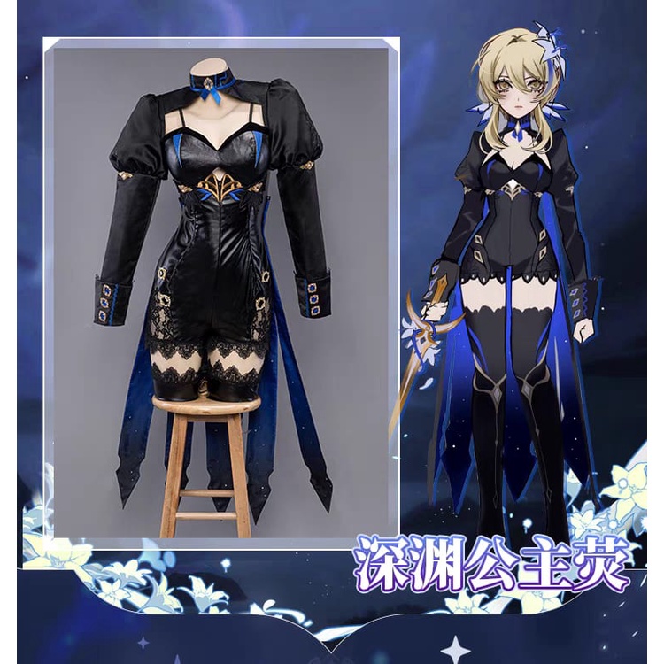 Costume Lumine Abyss Princess Genshin Impact - Brand Uwowo