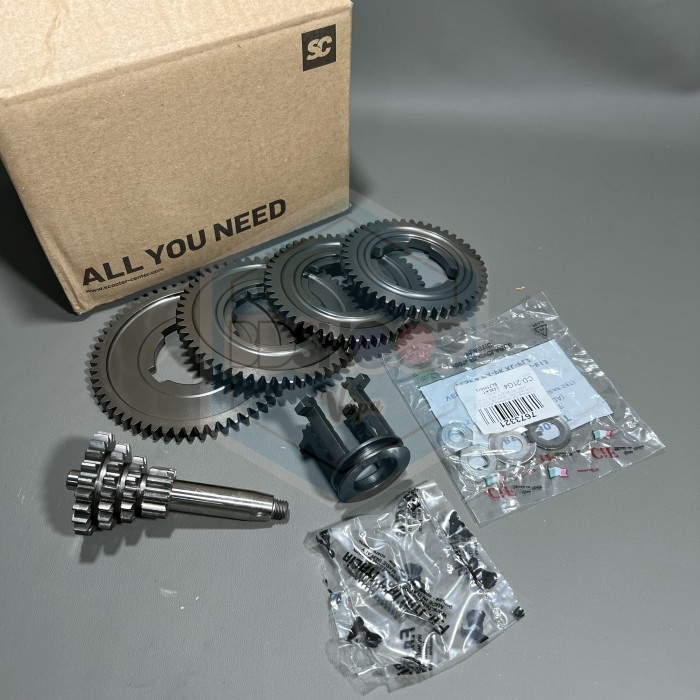 Gearbox 4Speed Vespa Pk Untuk Vespa Pts 90 Dan 100