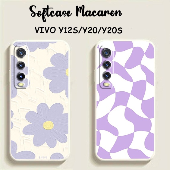 Softcase Macaron For Vivo Y12S/Y20/Y20S [CM09] Case Vivo Y12S/Y20/Y20S - Casing HP Vivo Y12S/Y20/Y20