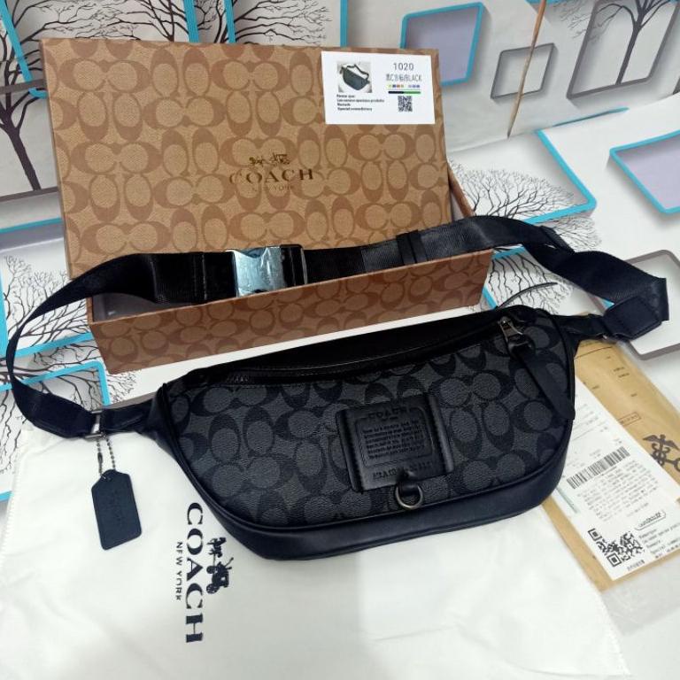 ৳ Waistbag Coach Antique Belt Bag Tas Pinggang Mirror Quality PALING DICARI 78D
