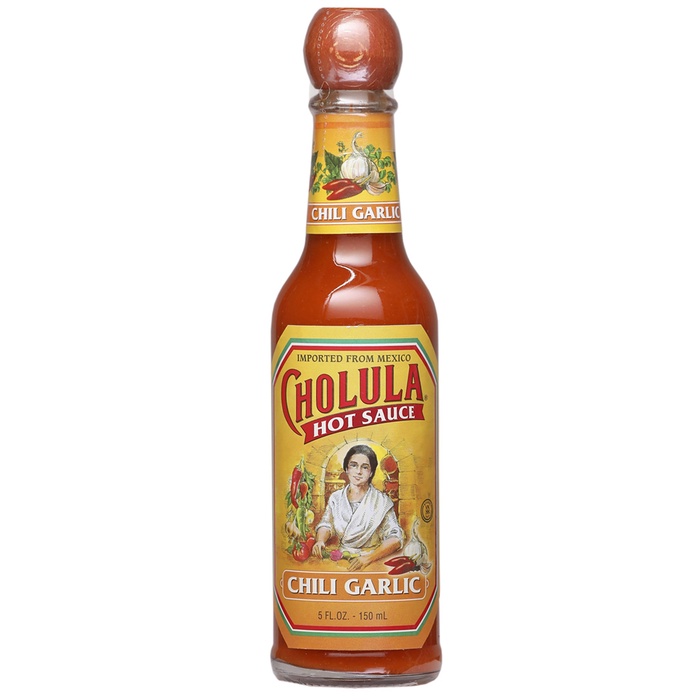 

Cholula Mexican Hot Sauce Chili Garlic Saus Sambal Bawang Putih Pedas