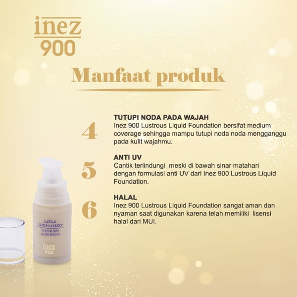 INEZ LUSTROUS LIQUID FOUNDATION
