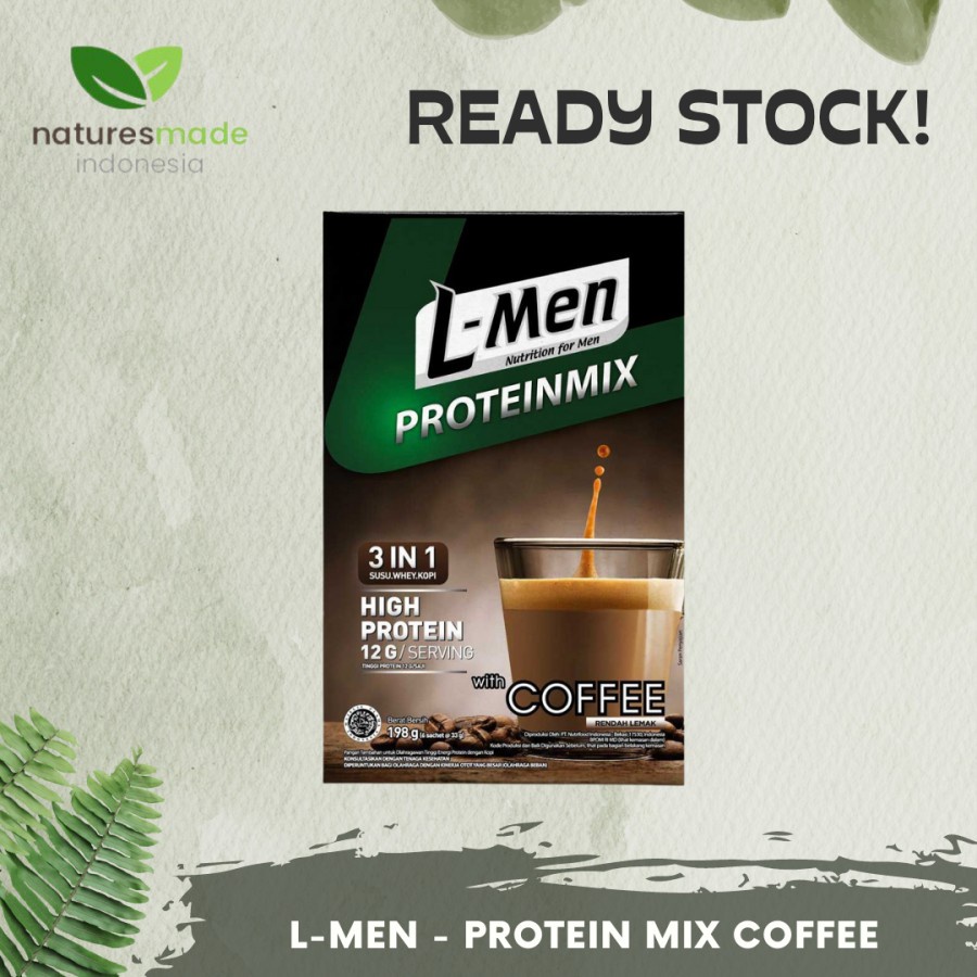 L-Men LMen L Men ProteinMix Protein Mix Coffee