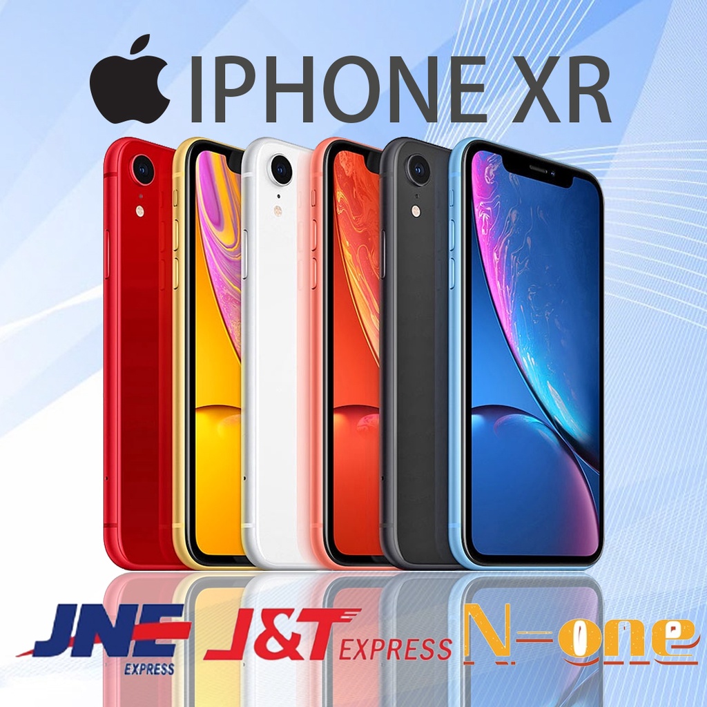 APPLE IPHONE XR 128GB/64GB GOOD CONDITIONS FULLSET MULUS SECOND LIKE NEW - GARANSI 3 BULAN