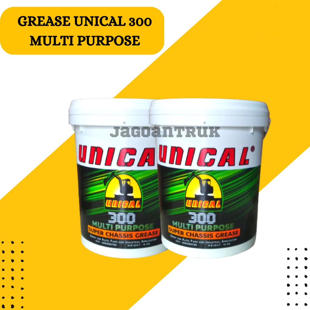 Grease Unical Super Chasis Grease Hijau Pail 15kg/Minyak Gemuk 300F-CD