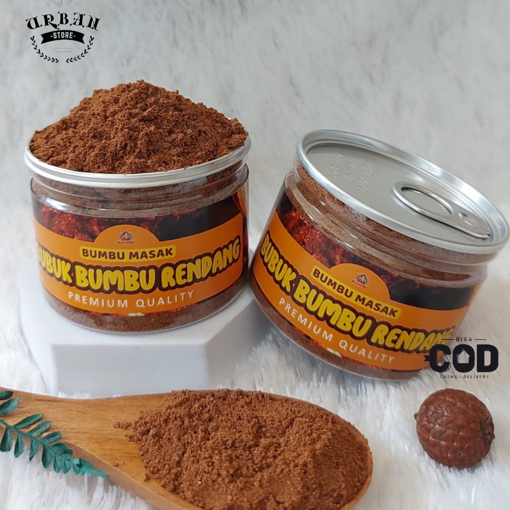 

Can - Rempah Bumbu Rendang Spesial Asli Minang Bubuk Masak Rendang Kualitas Premium