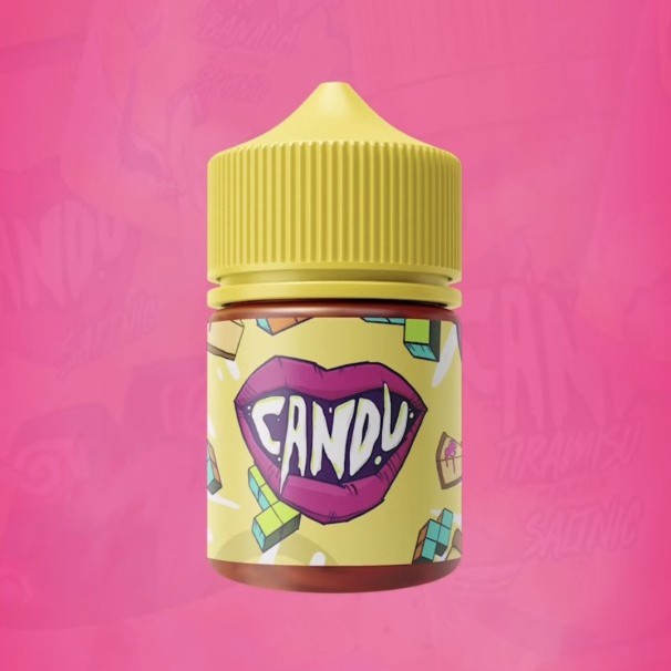 NEW CUKAI 2023 Liquid Vape Candu V1 Strawberry Cheesecake 60ML By AwKarin