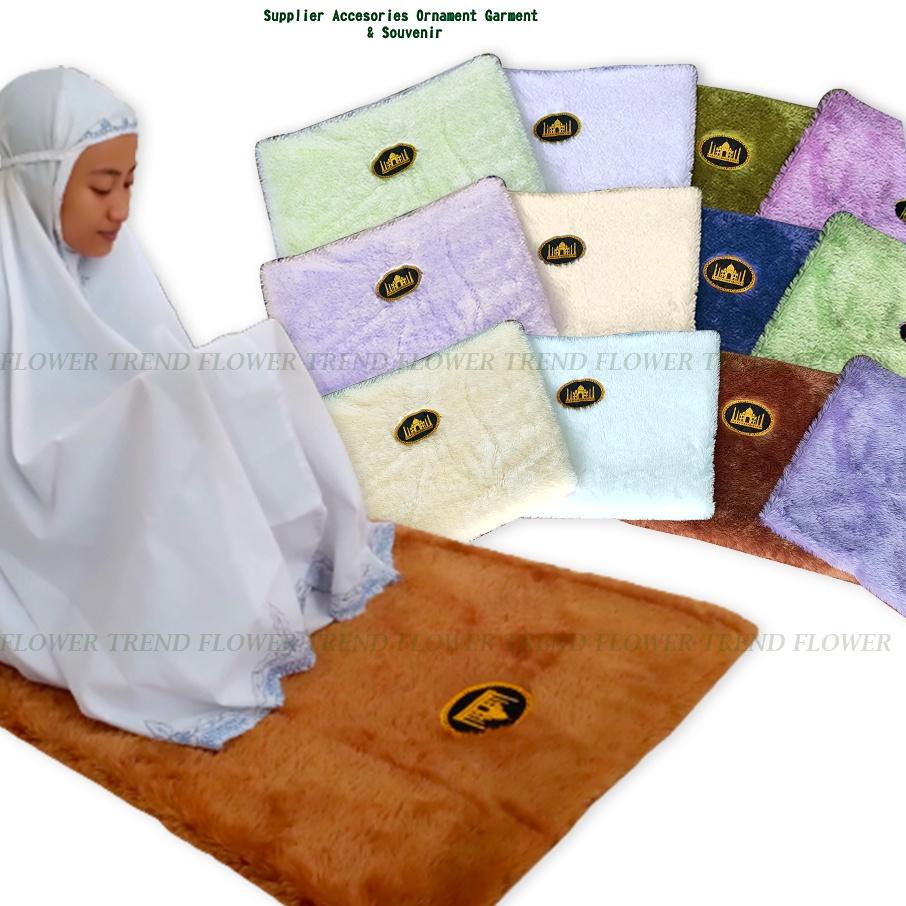 ☀ SAJADAH TEBAL BULU RASFUR PREMIUM CM HALUS AMBAL SHOLAT ♖