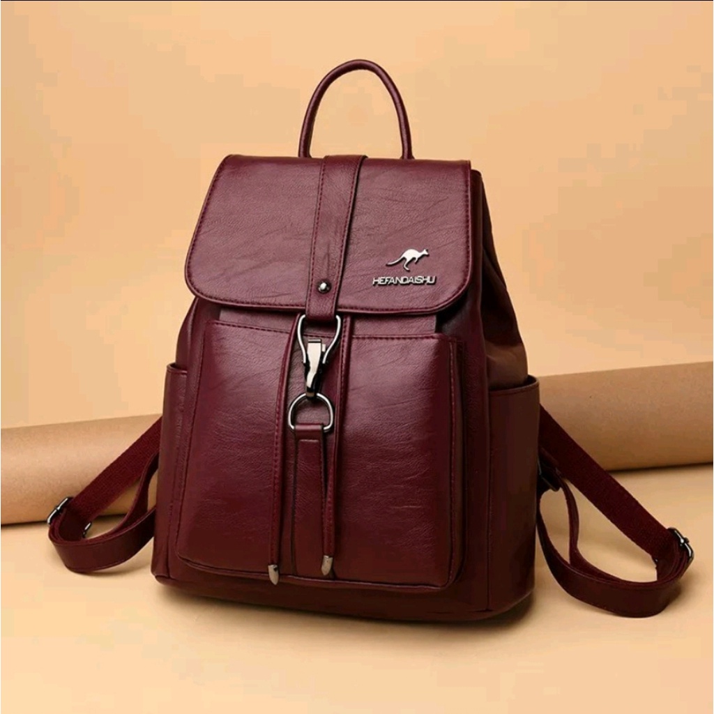 Tas Ransel Wanita tas Ransel Kulit Wainita fashion