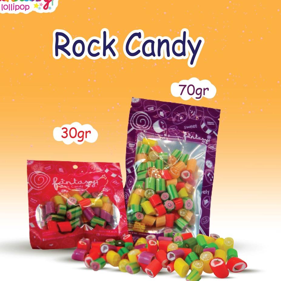 

Hot Product Fantasy Lollipop Rock Candy 30 gr/ 70 gr Pack