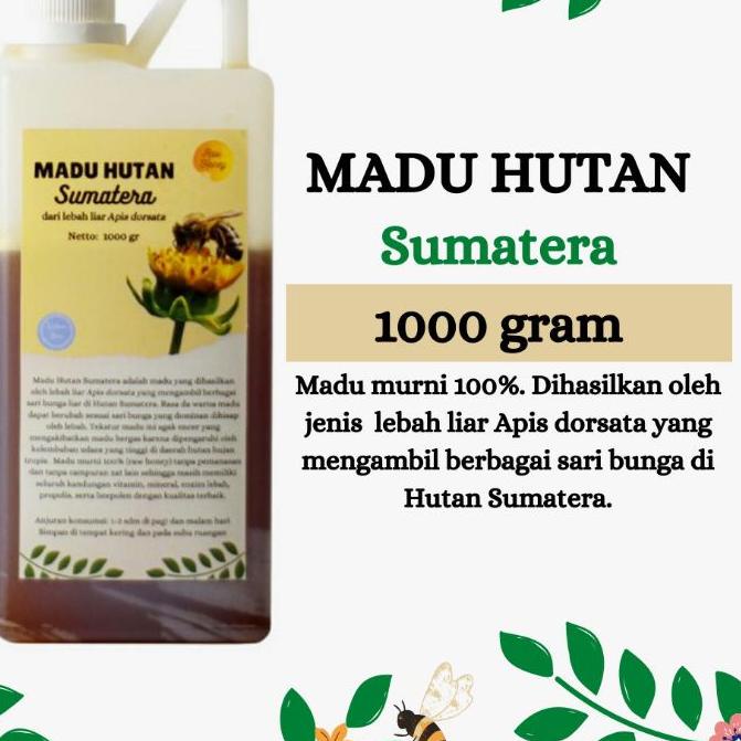 

♨ Hutan Asli Murni Raw Honey 1000 Gram ✳