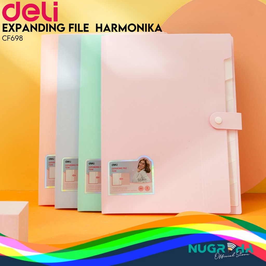 

[DELI X AGNEZ MO] Deli Expanding File Tas Dokumen Map Harmonika CF698