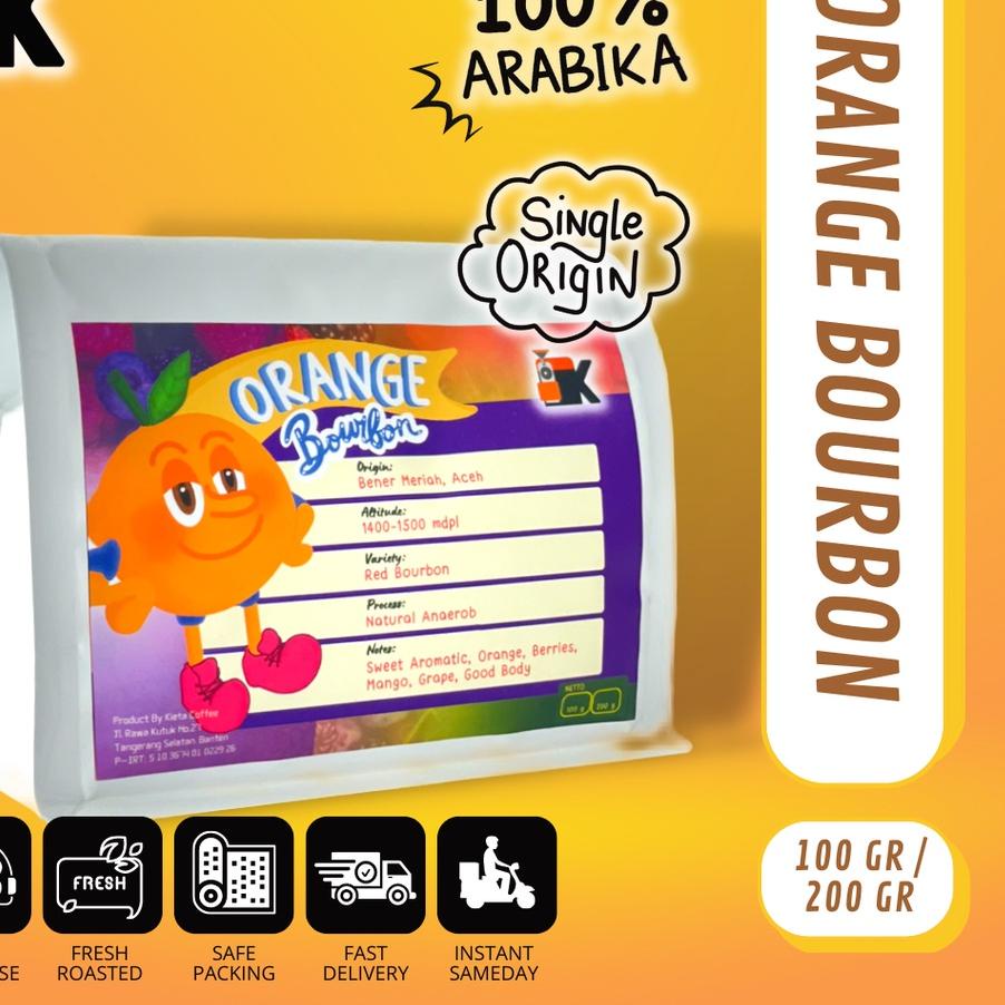 

➶ Arabika Orange Bourbon 200gr ➽