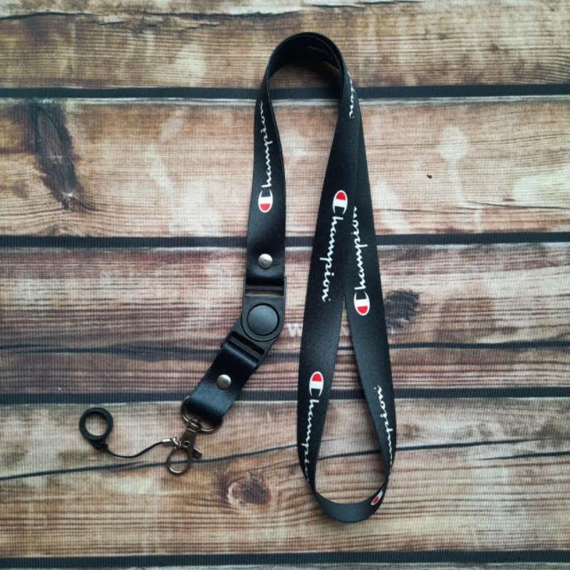 

Tali Lanyard Champion Vans Thrasher Persebaya Convers Flava Lanyard Gantungan ID CARD Nametag