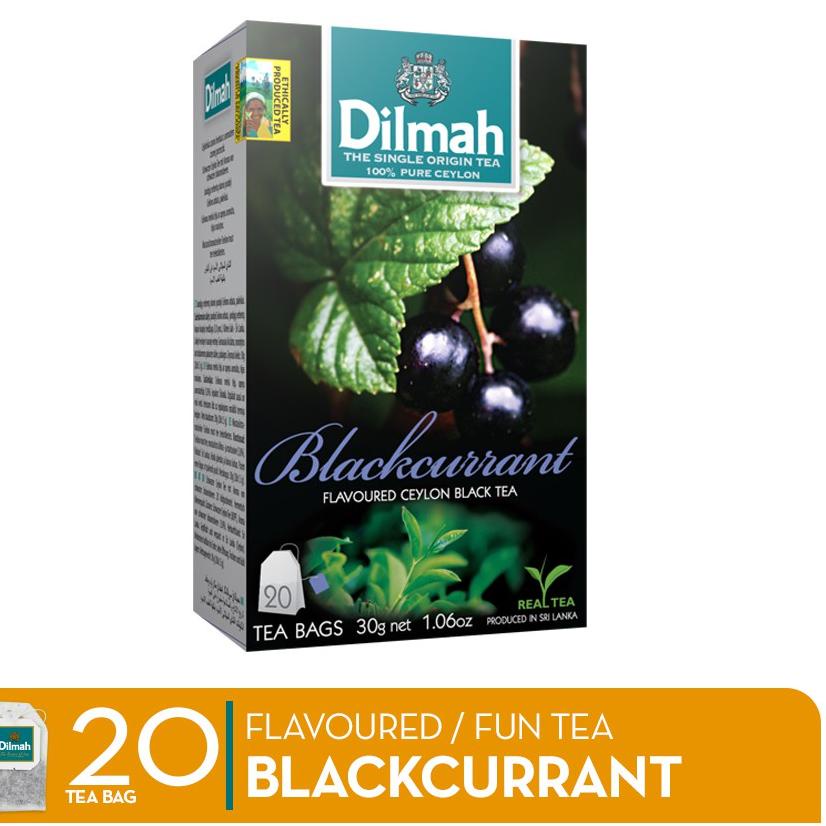 

ⅎ Dilmah Blackcurrant Tea - Teh Celup ☄