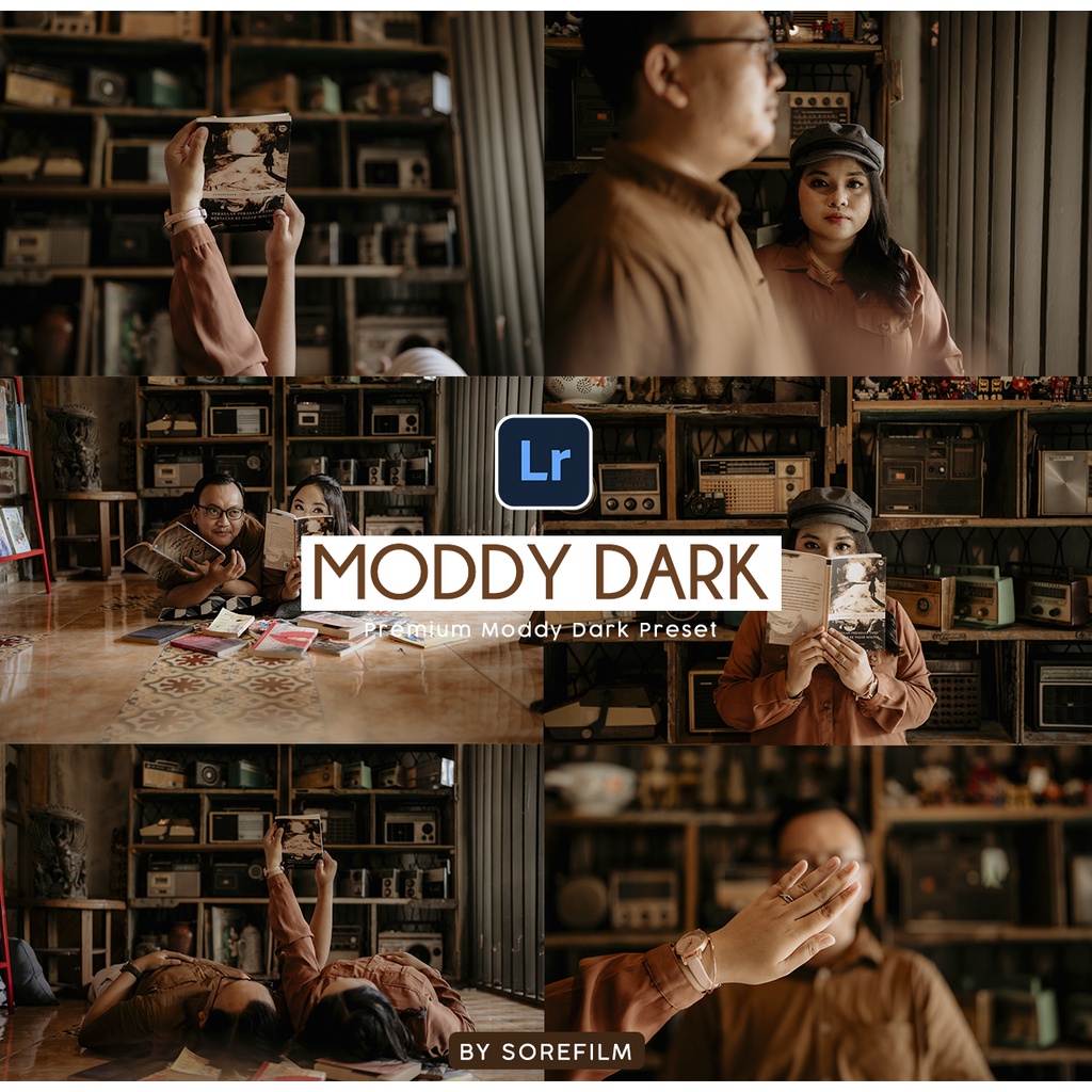 Preset Prewedding Moddy Dark special Adobe Lightroom Bisa untuk di PC/LAPTOP/HP ANDROID DAN IOS