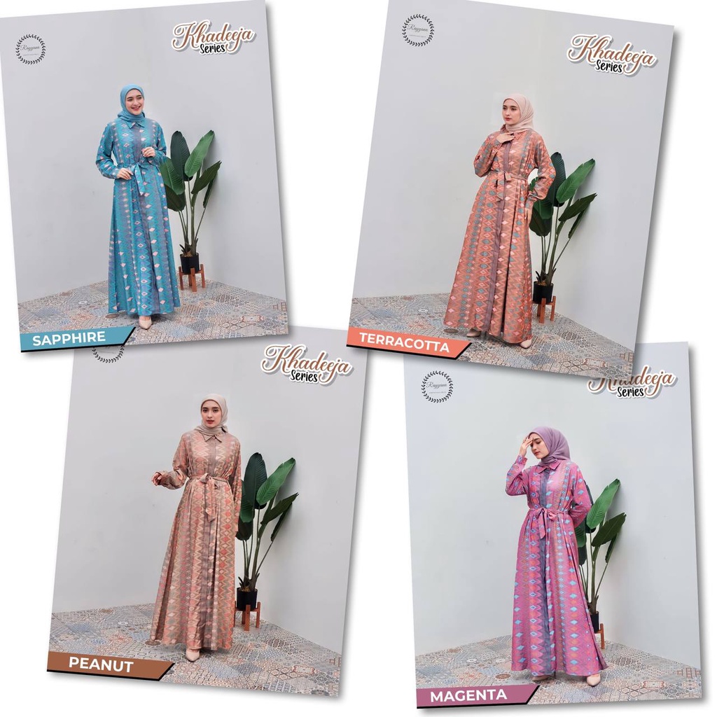 Gamis dewasa Rayyana by Khadeeja series