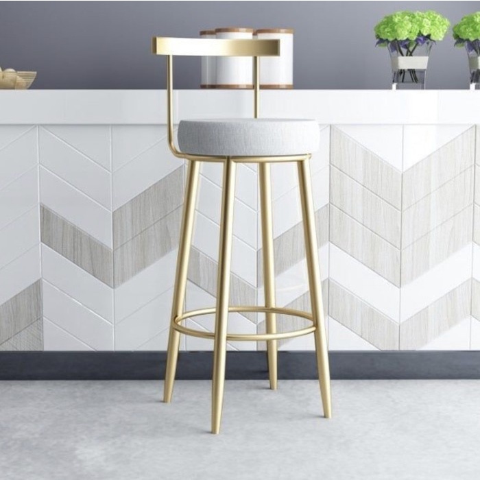 KURSI BAR BESI TINGGI 75 CM CAFE KURSI BAR DYOROY HOME