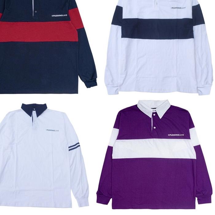 ✮ Puddinglane Rugby Shirt Oversize Kinan ✧