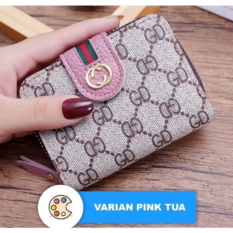 Medan Termurah kd56 Dompet lipat import GD Dompet zipper motif GC