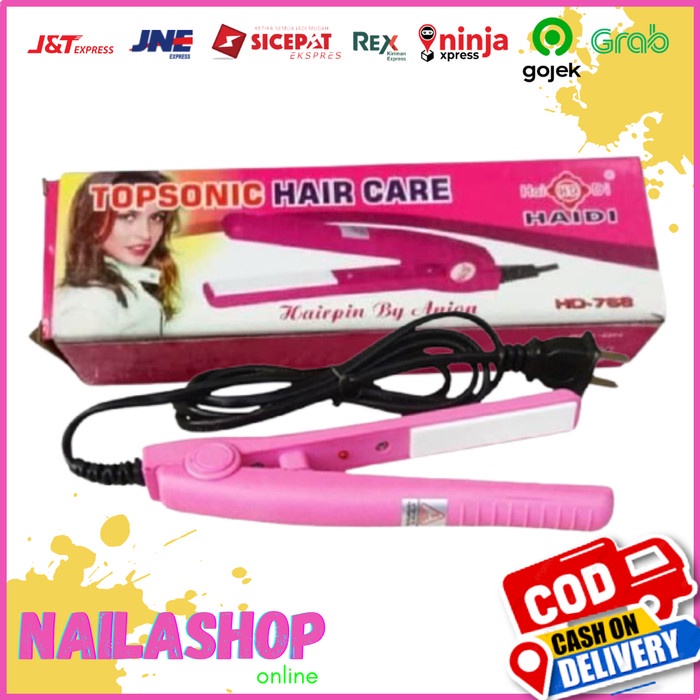 Catokan MINI HAIR CARE Alat Catok Rambut Ready Stock Portable Sisir Catok Terbaru Canggih E7T5 Sisir