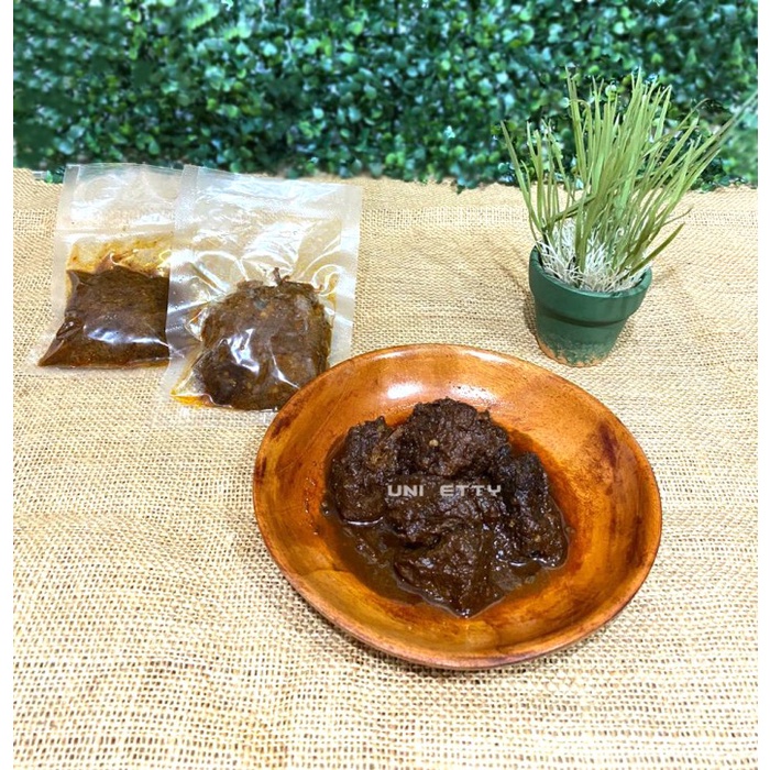 

Rendang Padang Suir / Pecah / Potongan Kecil Praktis / Ekonomis