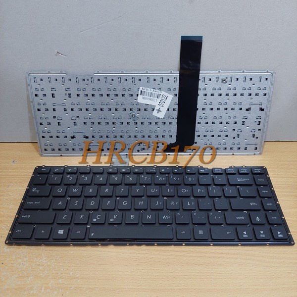 Keyboard Laptop Asus X401 X401U X401A X401E Hitam Baud -HRCB