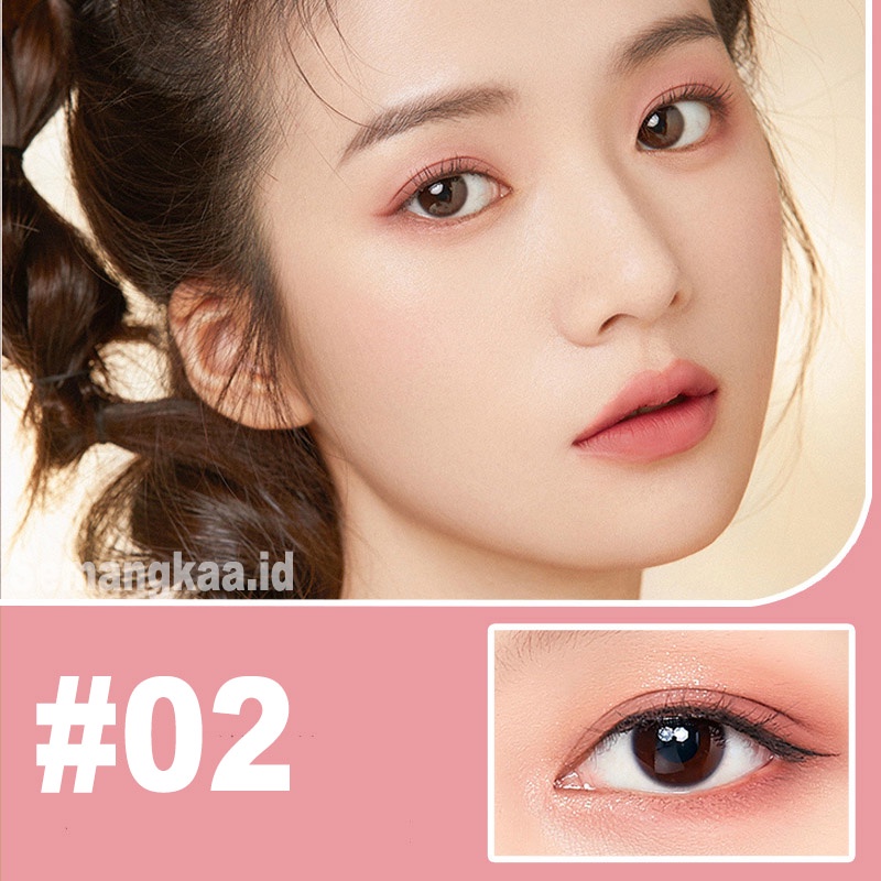 LAMEILA Make Up Eyeshadow Matte 4 Warna Palette Kosmetik mata gliter  LA215