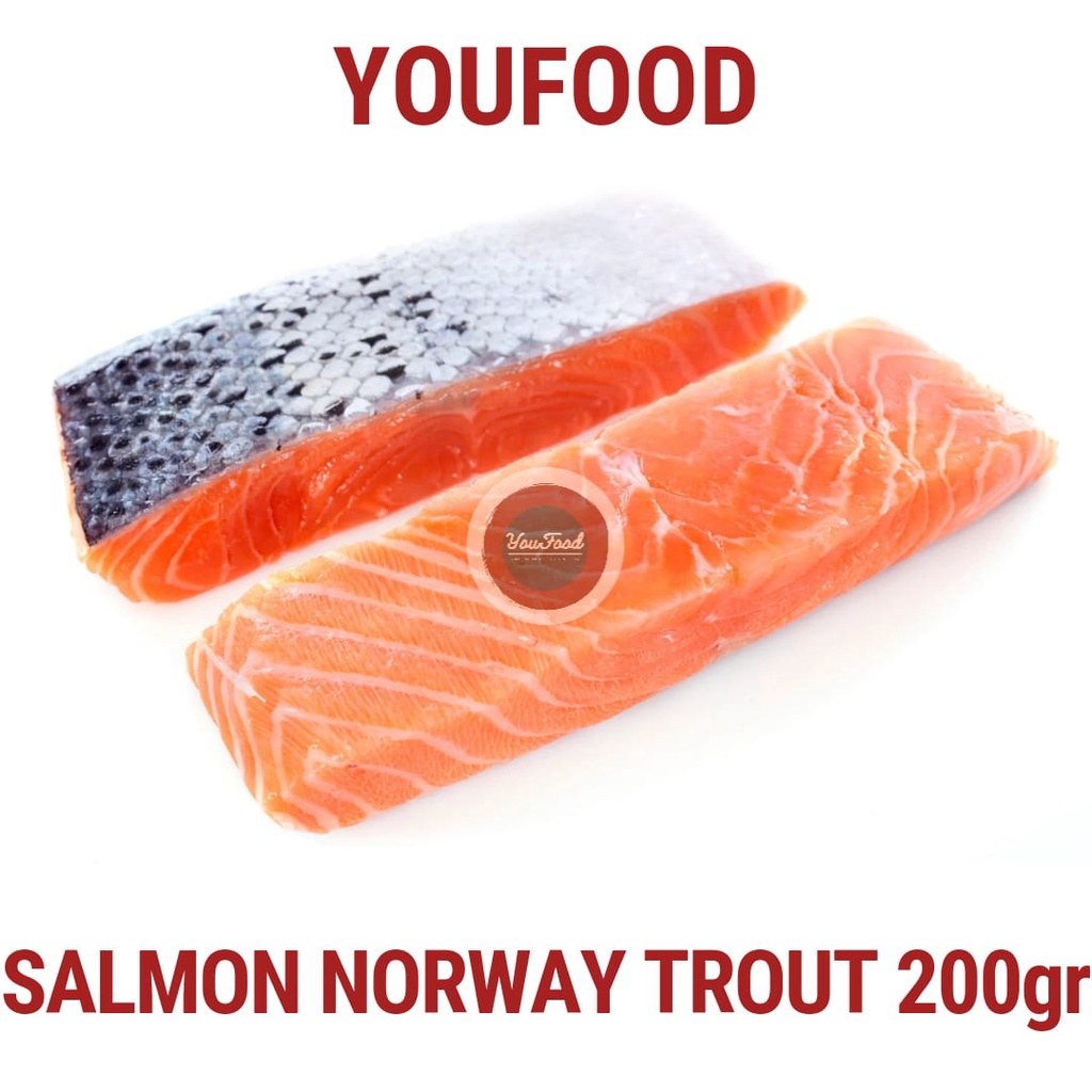 

IKAN SALMON - Salmon Fillet NORWEGIAN Portion 180gr-200gr - Premium