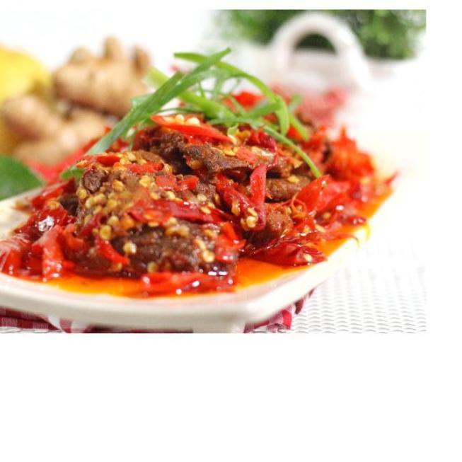 

☎ [Terlaris] Restu Mande Dendeng Sapi Balado Dendeng Kemasan 300 gram ➯