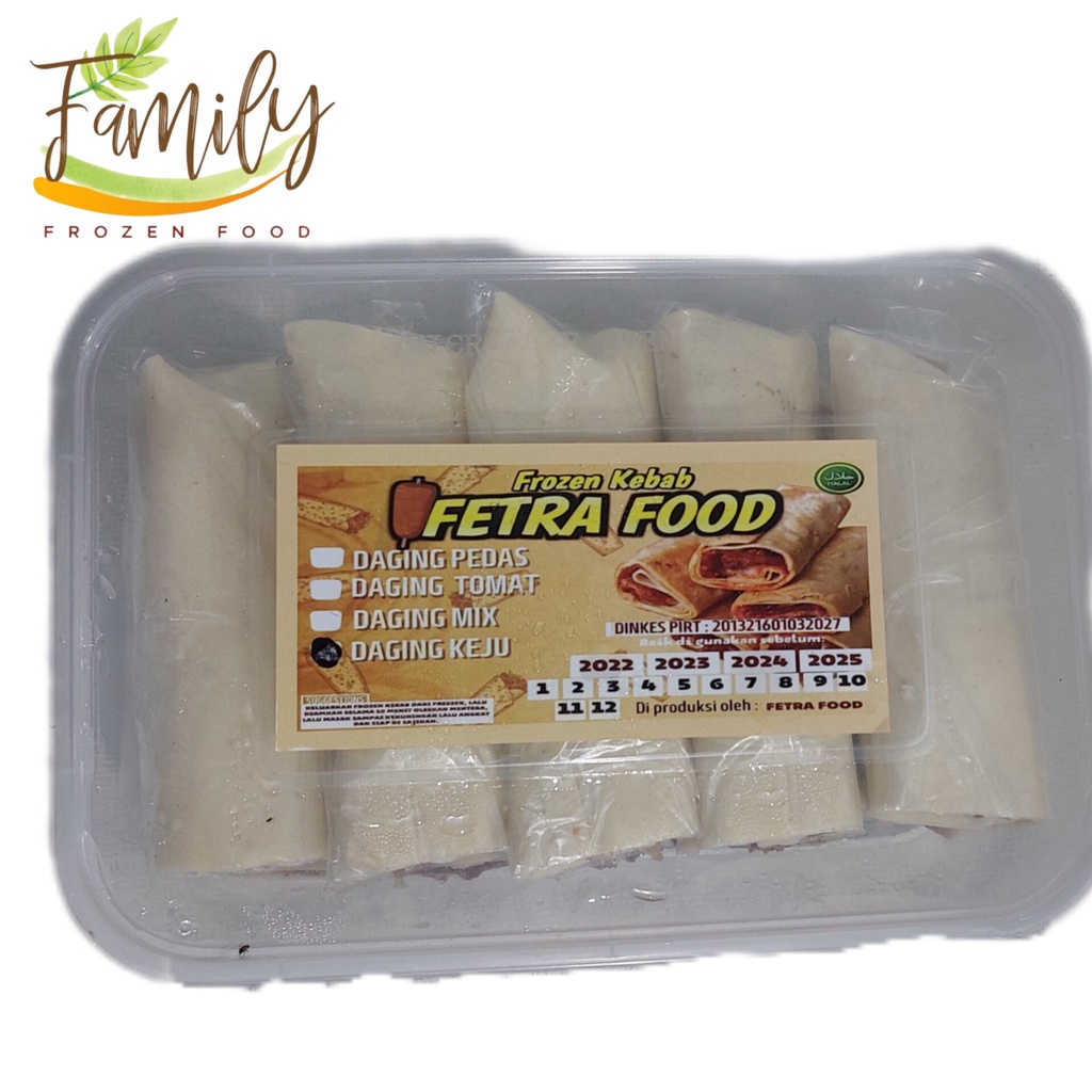 

Fetra Kebab Daging Keju Frozen Food Grosir