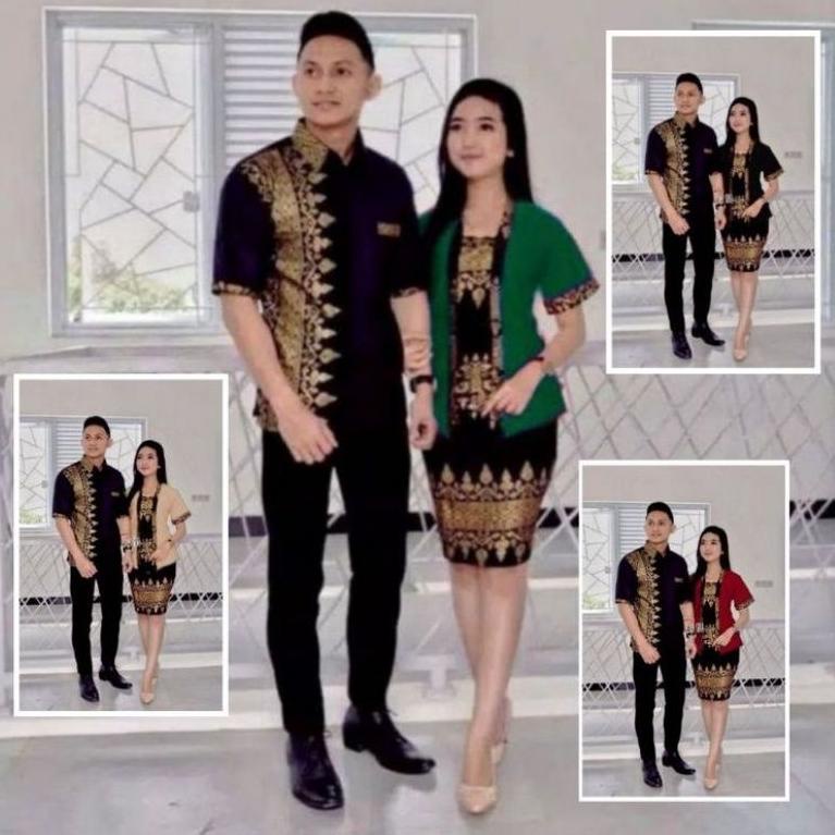BOOMING COUPLE BATIK NATAL / BAJU NATAL / KEBAYA NATAL / COUPLE NATAL