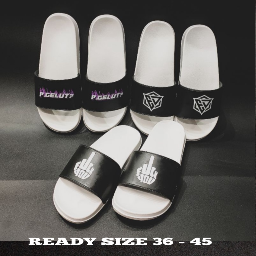 Sandal Estado/Sandal Slop/Sandal Slide siize 36 - 45