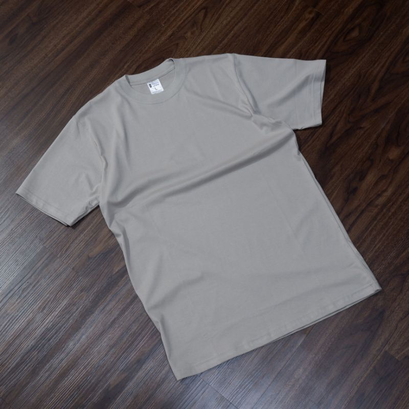 Kaos polos abu semen