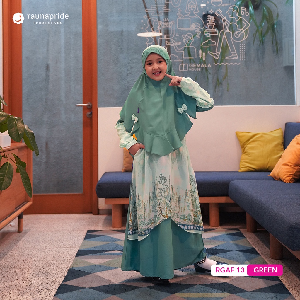 Sarimbit Rauna Ilalang / SR-13 Green / Fashion Muslim