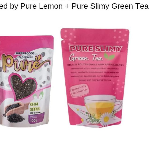 

♧ Paket Promo Chia Seed 100 gr + Green tea 30 gr (1 CHSD + 1 GT) ➦